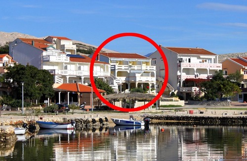 Kustici Apartment | Studio flat near beach Kustići, Pag (AS-4129-a)
