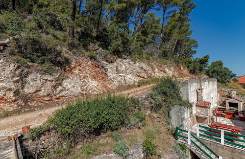 Zastrazisce Apartment | Studio flat with balcony Cove Vela Stiniva, Hvar (AS-14511-c)