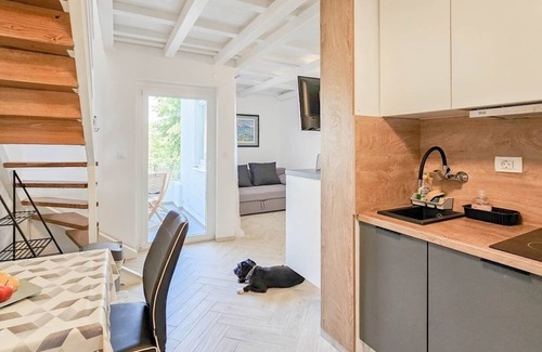 Mareda Apartment | Studio flat with balcony Mareda, Novigrad (AS-21642-a)