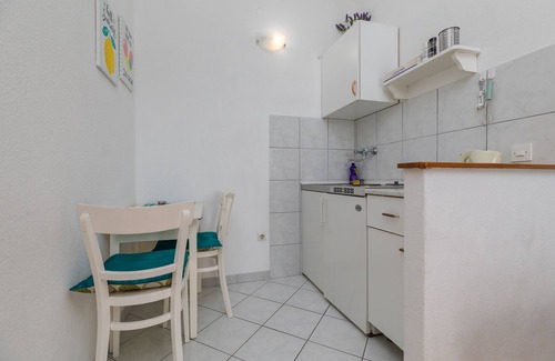 Brela Apartment | Studio flat with balcony and sea view Brela, Makarska (AS-2713-c)