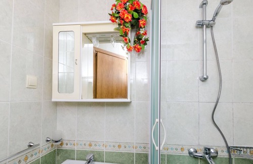 Srebreno Apartment | Studio flat with balcony Mlini, Dubrovnik (AS-10269-c)