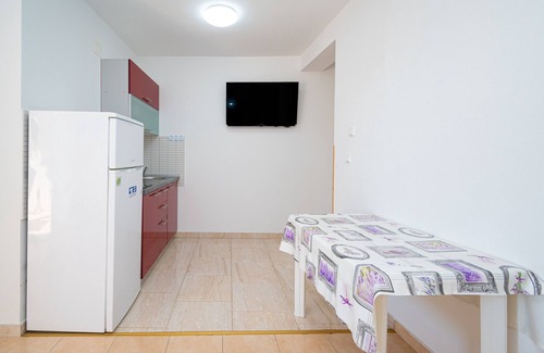 Kustici Apartment | Studio flat with terrace and sea view Zubovići, Pag (AS-4141-a)