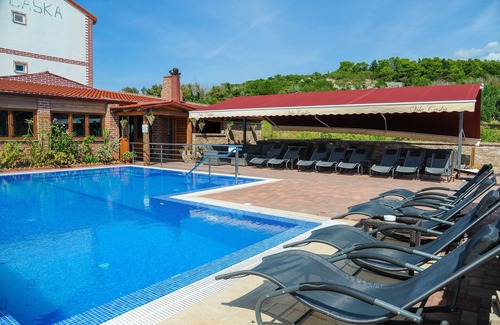 Caska Apartment | Studio flat with terrace and sea view Caska, Pag (AS-4109-b)