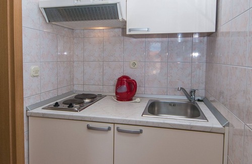Brela Apartment | Studio flat with terrace and sea view Brela, Makarska (AS-2752-a)