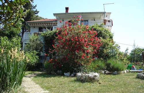 Suha Punta Apartment | Studio flat with terrace Kampor, Rab (AS-5014-a)