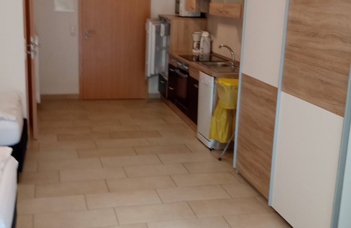 Weseloh Apartment | Studio for 2 to 3 persons with terrace, playground and 16 fishing ponds