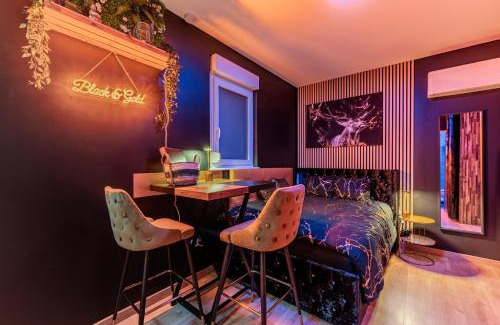 Drusenheim Apartment | "STUDIO GOLD" Proche Gare - Netflix - Wifi - Cuisine