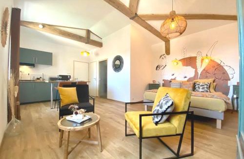 La Bernerie-en-Retz Apartment | Studio Groseilles - Plage et commerces à proximité