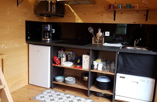 Serra-di-Scopamene Ski Chalet | Studio in wooden chalet with mezzanine 1h15 from Ajaccio
