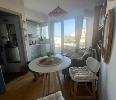 Malo-les-Bains Apartment | Studio L'îlot bleu Vue mer