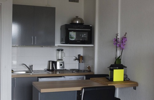 Rueil-Malmaison Apartment | Studio l'Orchidée Mobility lease (1 to 10 months)