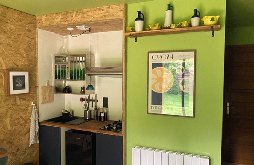 Sahorre Apartment | Studio Le 4, un nid douillet dans un parc verdoyant au pied du Canigou