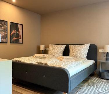 Herdorf Apartment | Studio Liva Modernes Apartment mit kostenlosem Parkplatz