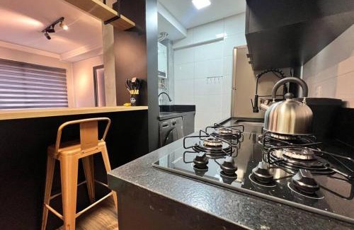 Centro Apartment | Studio Lounge Impecável Novo