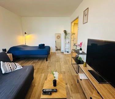 Montargis Apartment | Studio Lumineux avec Balcon - Proche Gare & Centre