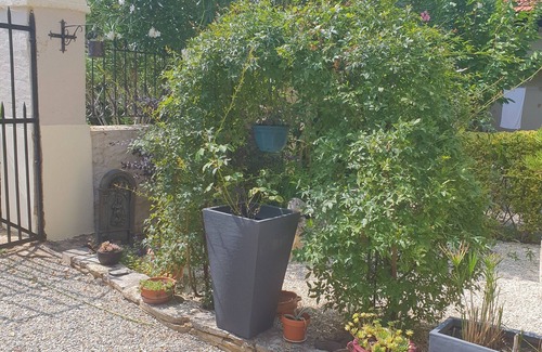 Saint-Paulet-de-Caisson Apartment | Studio Meublé Avec Cour Dans Propriété à la Campagne
