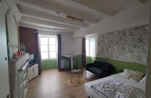 Le Vieil-Bauge Apartment | Studio meublé au pied des clochers tors