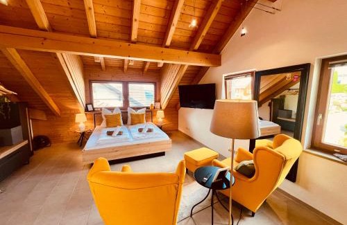 Neustadt Apartment | Studio mit King-Size-Bett & Privatparkplatz