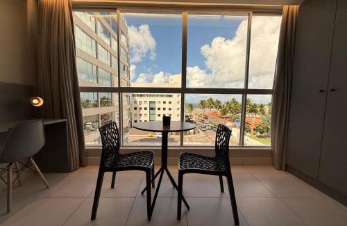 Ponta de Campina House | Studio Mobiliado com Vista Mar a 30m da Praia de Ponta de Campina