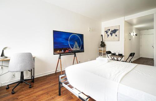 Milton Park Apartment | Studio Moderne à McGill parking gratuit