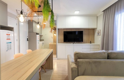 Bigorrilho Apartment | Studio Moderno Ap 25