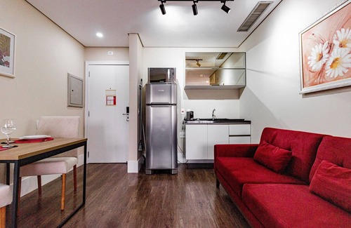 Brooklin Novo Apartment | Studio Premium 01 double bed