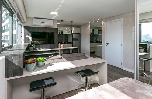 Reboucas Apartment | Studio Premium Estação - Central - 7th014