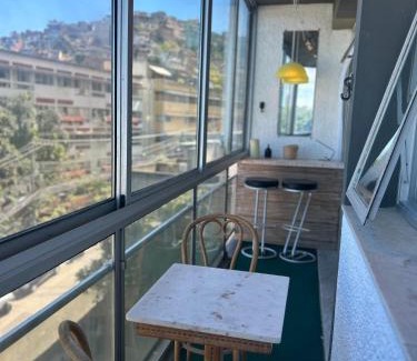 Vidigal Apartment | Studio Red Vidigal com Varanda, Vista Mar e Hidromassagem
