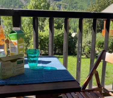 Saint-Chaffrey Apartment | Studio terrasse plein sud avec coin montagne