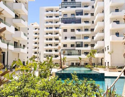 Ain Harrouda Apartment | Studio vue sur mer avec piscines à Ocean Park Zenata