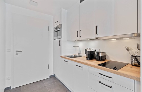 Cessange Apartment | Studio w/Balcony, Fast WiFi & Underground Parking