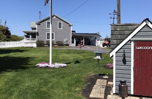 Sodus Apartment | Studio w/kitchen on Alpaca farm Sodus Bay, Wine trails & Brantling ski slope