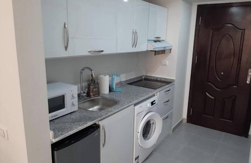 Sakkala Apartment | Studio with 2 double beds and sofabed, free wi-fi, private beach