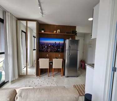 Campo Belo Apartment | Studio with a wonderful view!