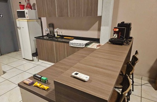 Gravatai Apartment | Studio with balcony, 500m from city hall.