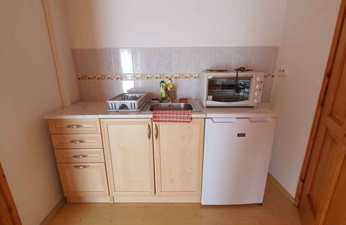 Siofok Apartment | Studio with children's playground and balcony