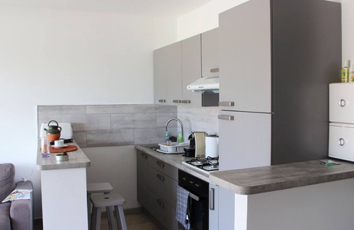 Spelunca-Liamone Apartment | Studio with separate bedroom. Terrace sea view. Bay of Sagone