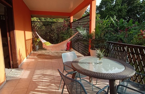 Remire Montjoly Apartment | Studio with terrace and garden in the heart of an Amazonian plant nursery