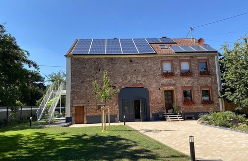 Losheim am See Apartment | Studio with terrace incl. use of wellness garden - Bauernhaus Loth - exclusive