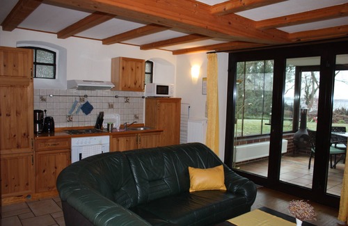Bad Saarow Apartment | Studio with winter garden and lake view - Ferienhof Löschenrand