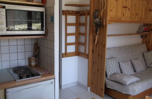 Abondance Apartment | Studio4 people on ground floor facing south/west Richebourg val d'abondance