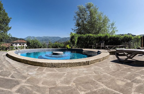 Castelnuovo di Garfagnana Villa | Stunning private villa for 6 guests with private pool, WIFI, TV, patio, panoramic view and parking