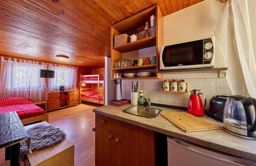 Mlade Buky House | Stunning private villa for 4 people with WIFI, pool, TV, patio, pets allowed and parking