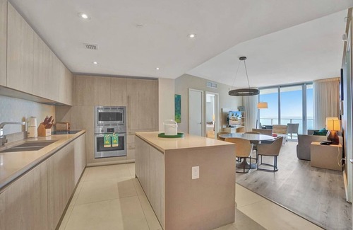 Hallandale Beach Apartment | Stunning 1-bedroom retreat at Lyfe Resort with upscale amenities