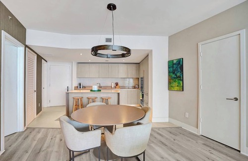 Hallandale Beach Apartment | Stunning 1-bedroom retreat at Lyfe Resort with upscale amenities