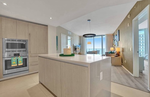 Hallandale Beach Apartment | Stunning 1-bedroom retreat at Lyfe Resort with upscale amenities