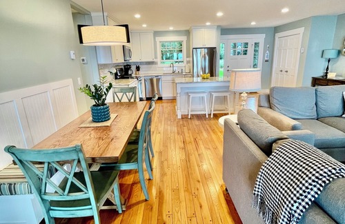 Suttons Bay Cottage | Stunning 150' ft footage on bay, 2 beachfront homes, 5 bedrooms & game room.