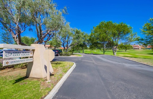 Rancho Bernardo Condo | Stunning 2 bedroom condo in 55+ Oaks North Village! Read Description first!
