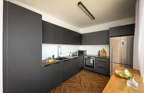 Haifa Apartment | Stunning 2BR Apartment with Ocean View in the City