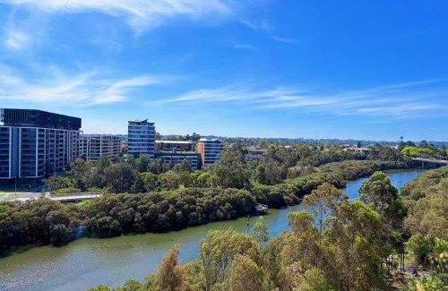 Parramatta Apartment | Stunning 2BR with River & City Views in Parramatta